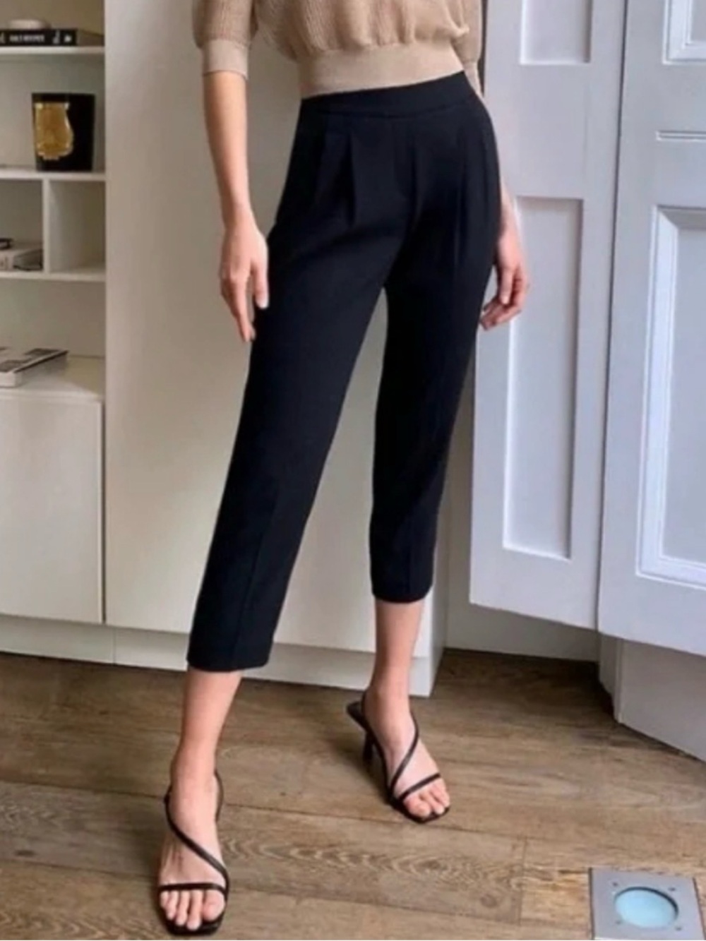 Aritzia Babaton Cohen Pant Black Size 4 Japanese Fabric